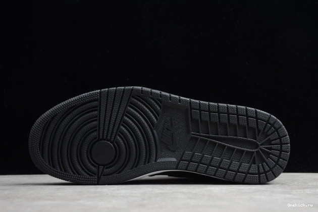 One Kick Satin High Air 1 555088-060 Retro Jordan OG Black 0811